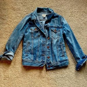 Women’s j crew denim jacket